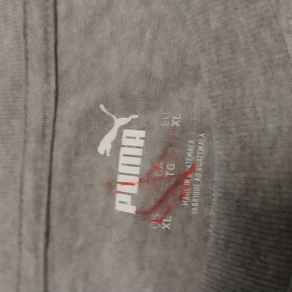 Puma Gray Graphic Men's T-Shirt - Picture 6 of 6